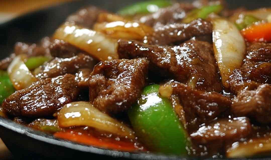 Chinese Pepper Steak with Onions