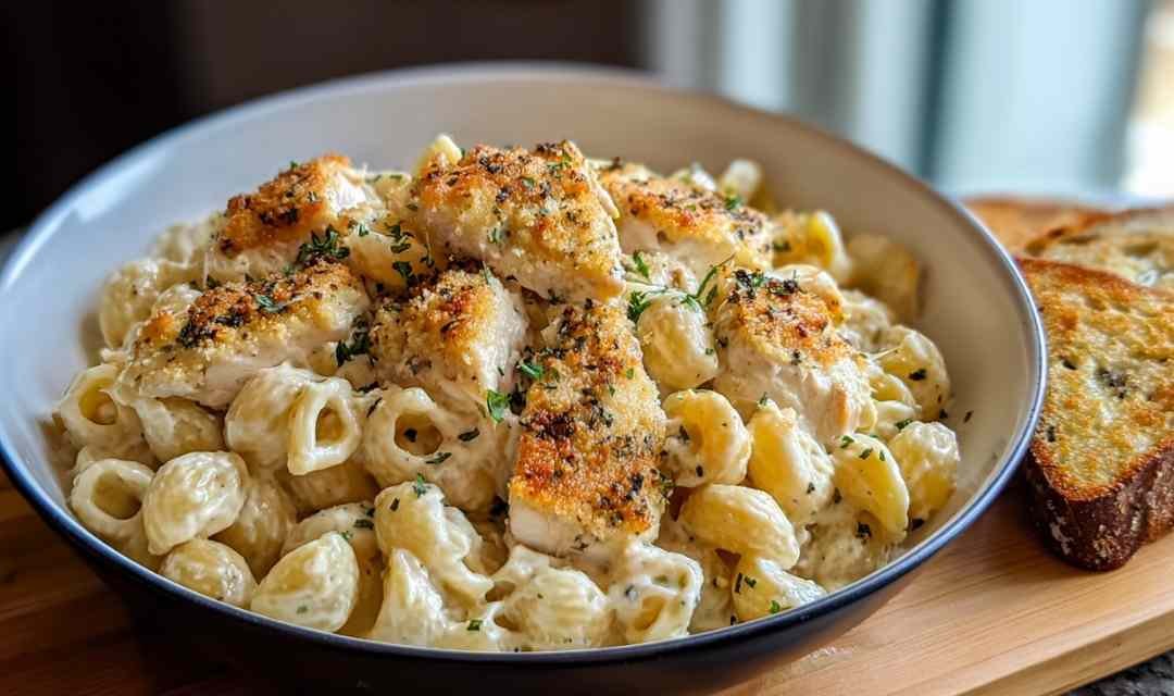 Creamy Chicken Mac and Cheese