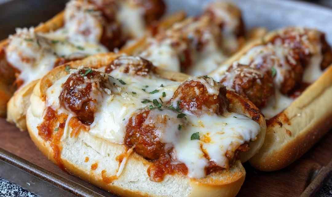 Easy Weeknight Chicken Meatball Subs