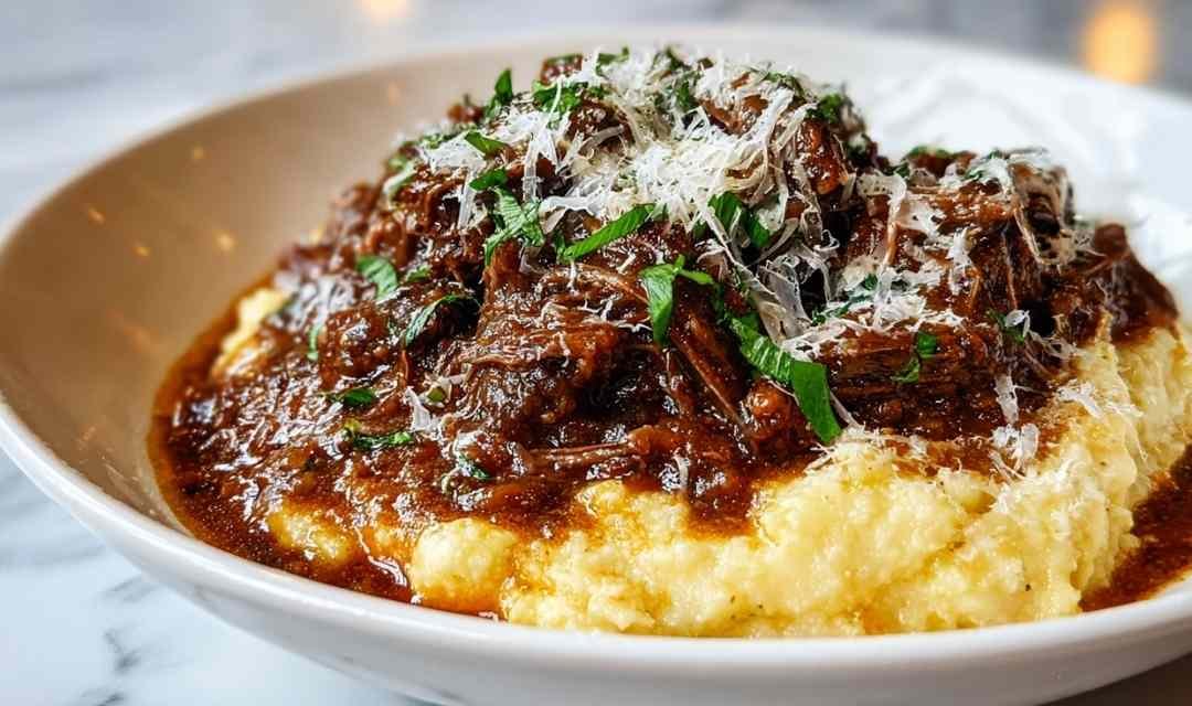 Short Rib Ragu with Parmesan Mashed Potatoes