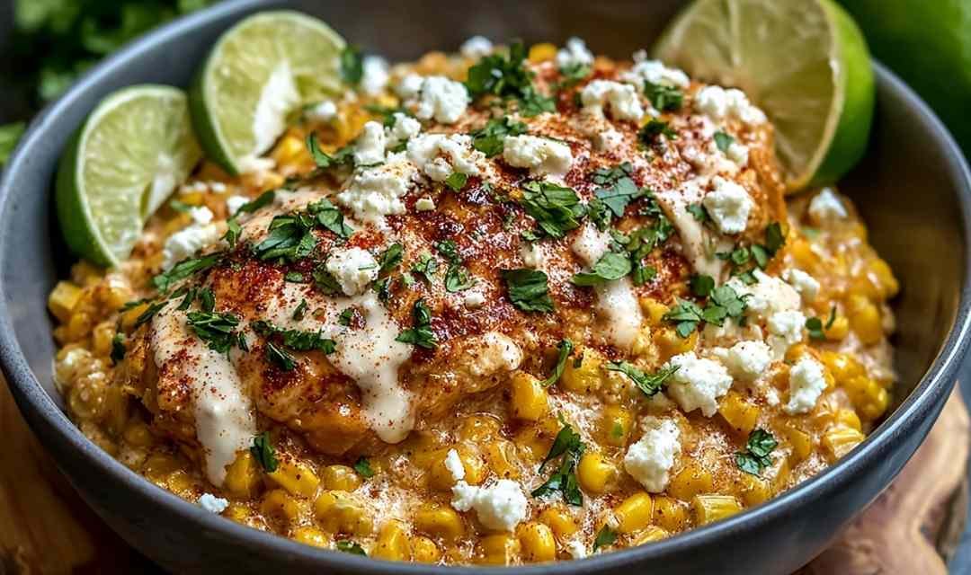 Slow Cooker Street Corn Chicken Recipe