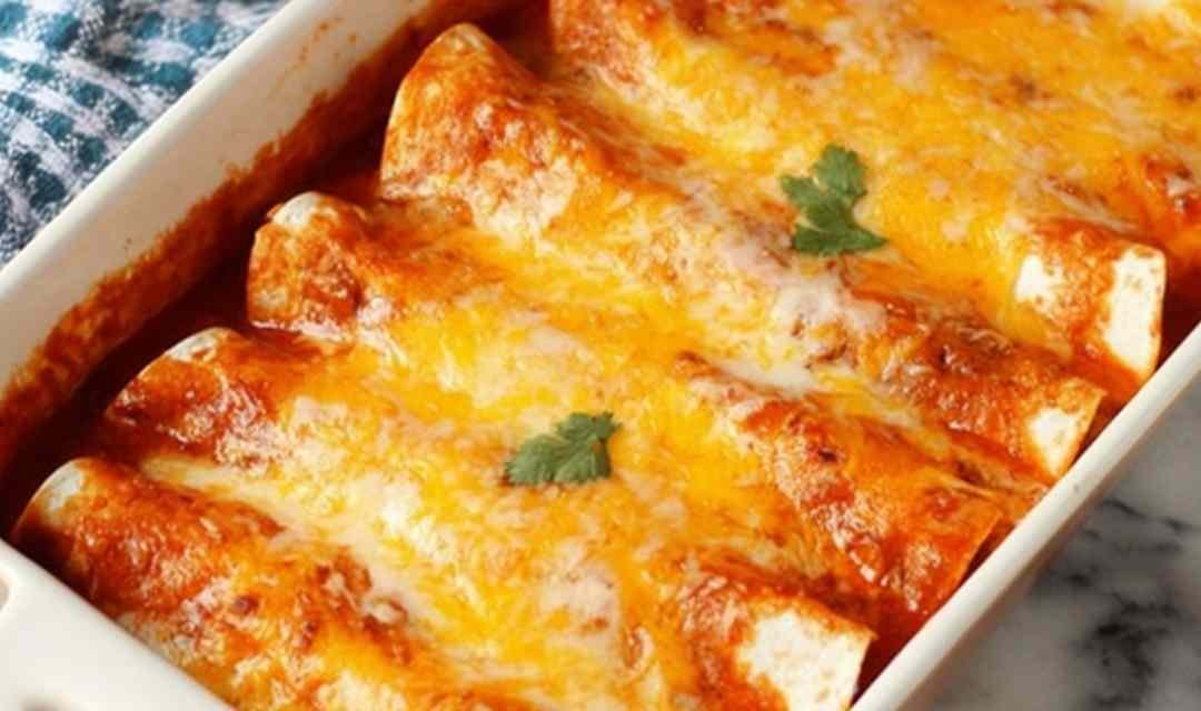 5 Ingredient Beef Enchiladas