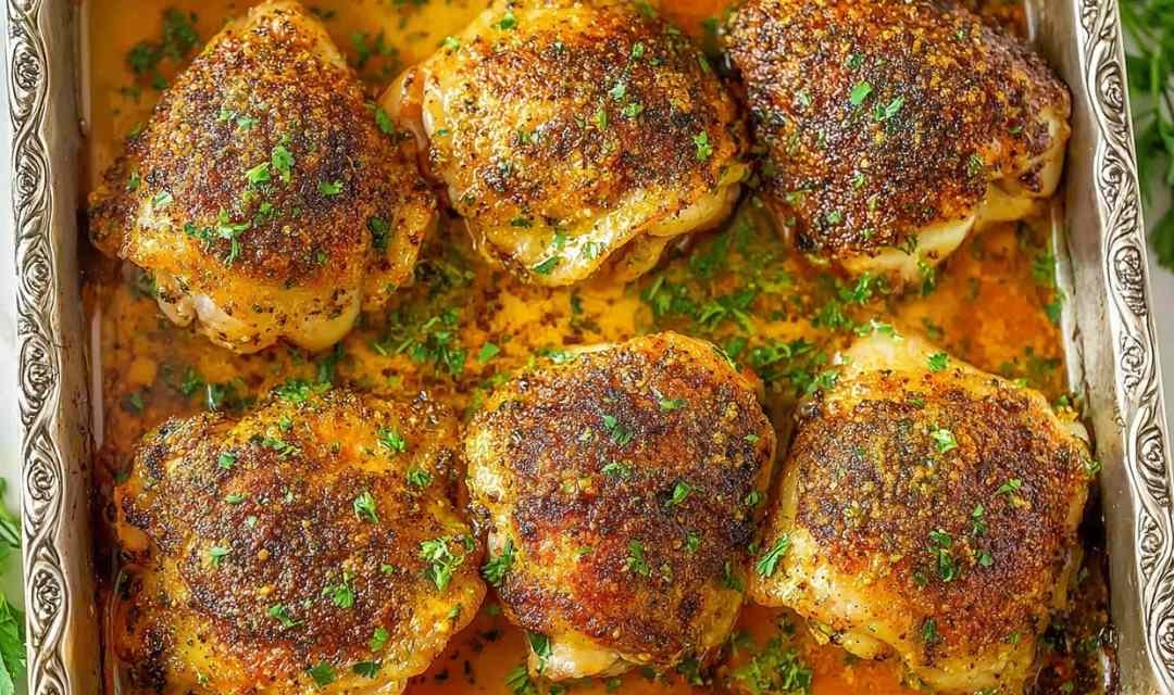 Baked Chicken Thighs