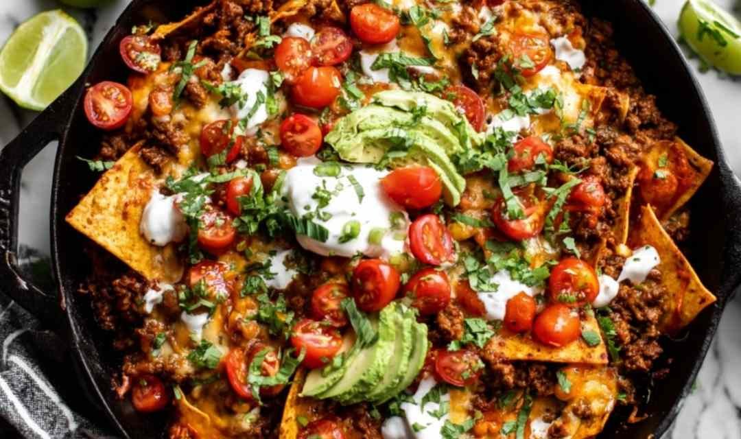 Beef Skillet Enchiladas (Easy One-Pan Recipe)