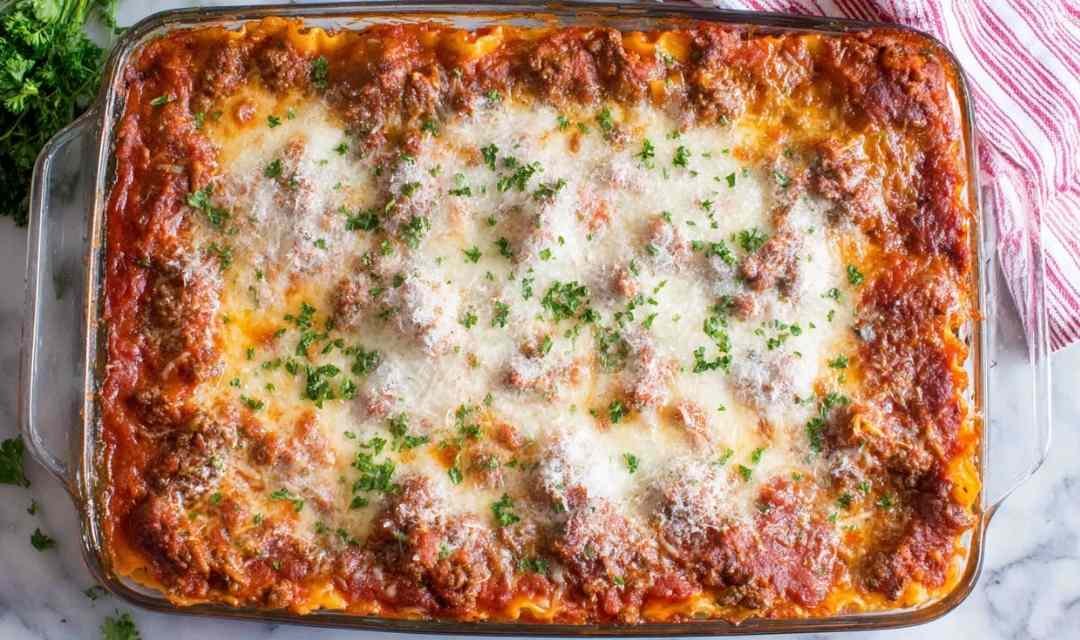 Classic Homemade Lasagna Recipe