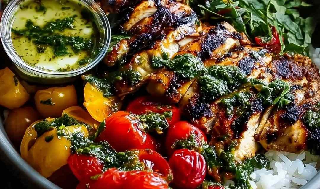 Chimichurri Grilled Chicken Bowl
