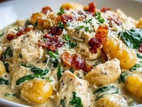 Creamy Crack Chicken Gnocchi