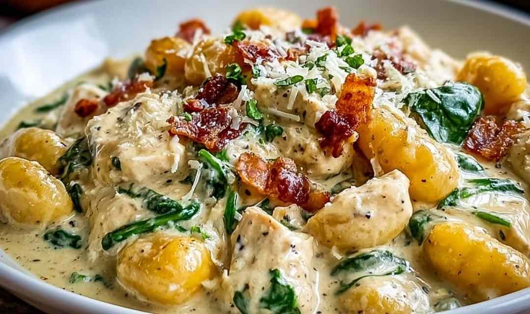 Creamy Crack Chicken Gnocchi