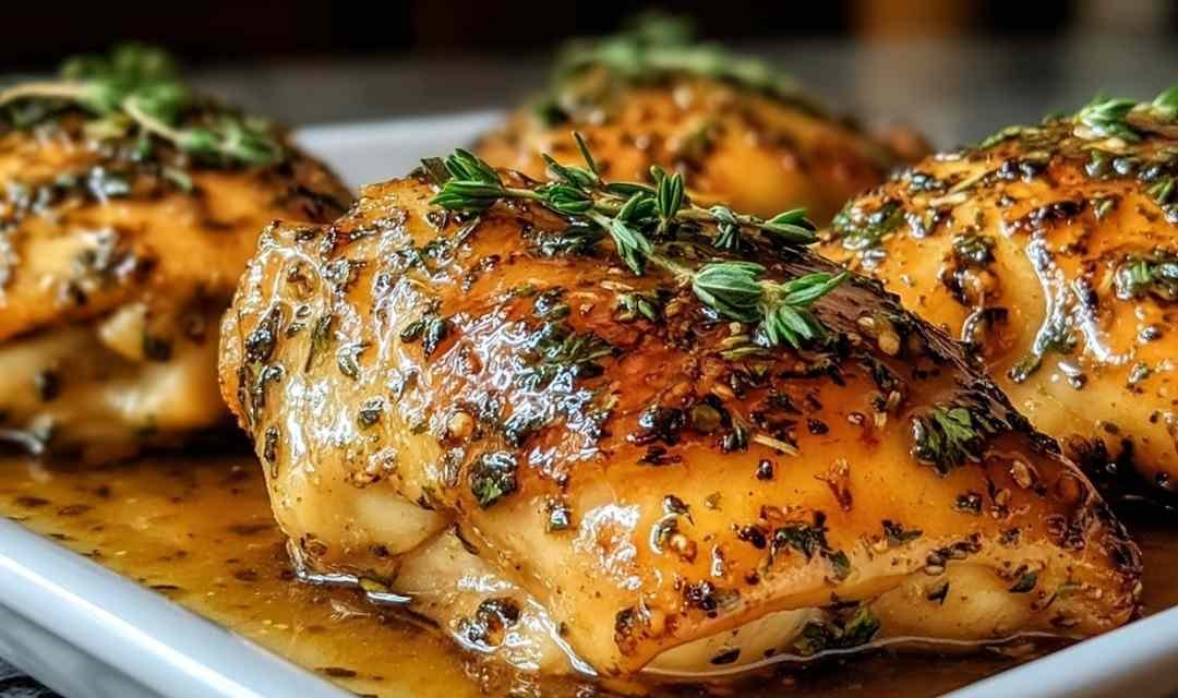 Easy Baked Honey Dijon Chicken