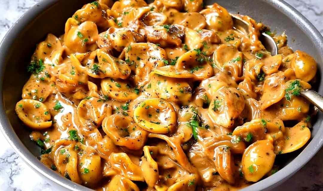 One Pot French Onion Pasta