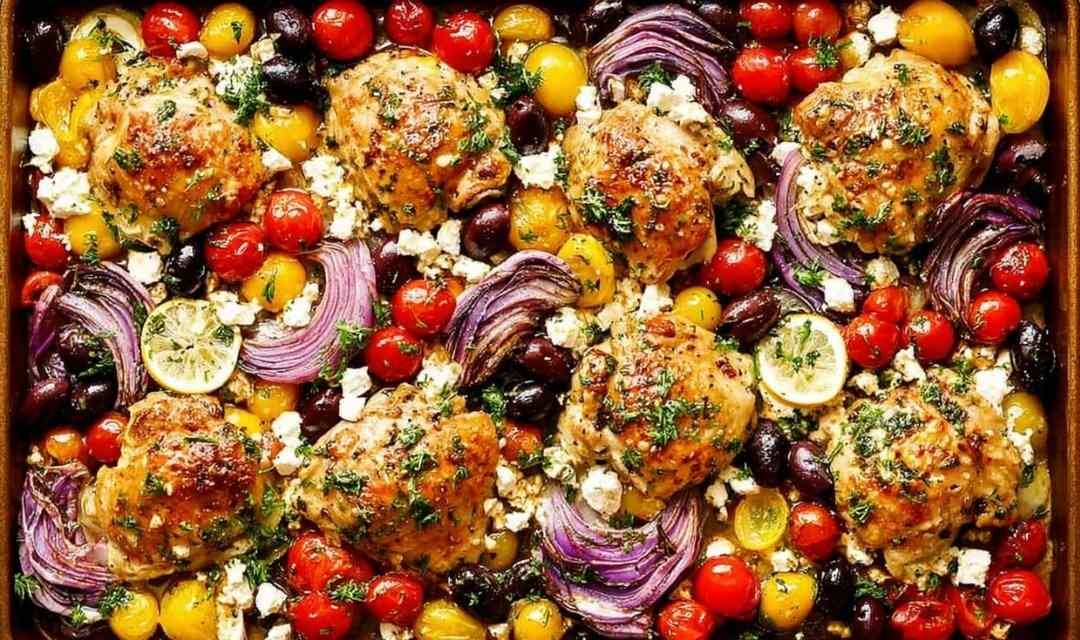 Greek Sheet Pan Chicken
