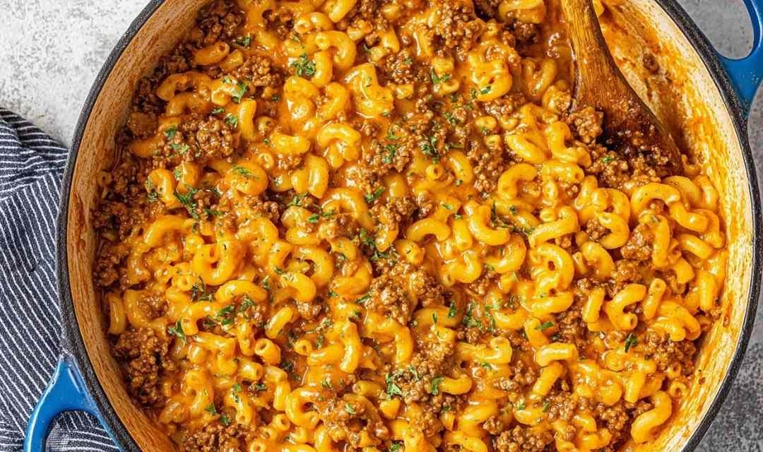 Homemade Hamburger Helper (One Pot Recipe)