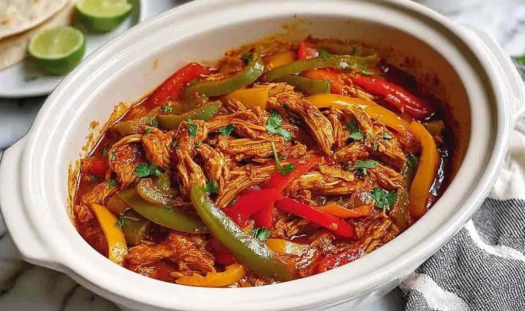 Crockpot Chicken Fajitas