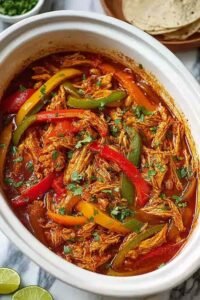 Mediterranean chicken tenders on a white plate garnished with fresh parsley and lemon wedges