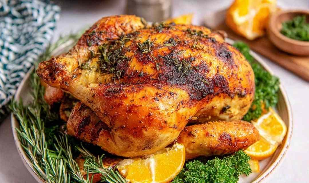 Easy No Fuss Roast Chicken