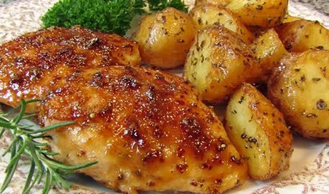 Sheet Pan Chicken and Potatoes