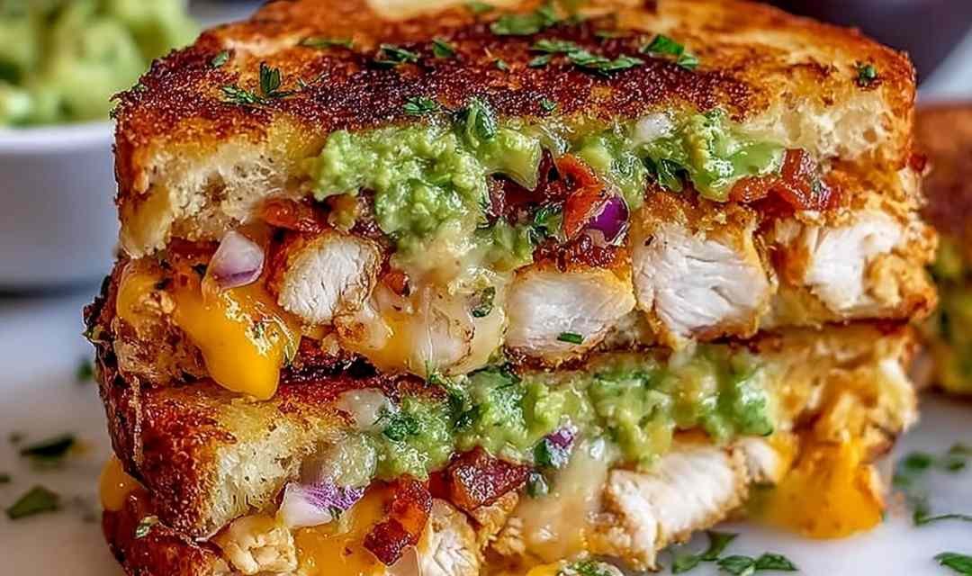 Chicken Avocado Melt Sandwich