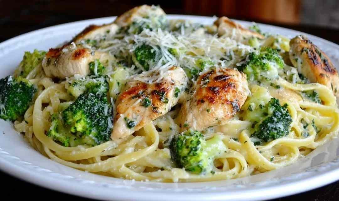 Creamy Broccoli and Chicken Penne