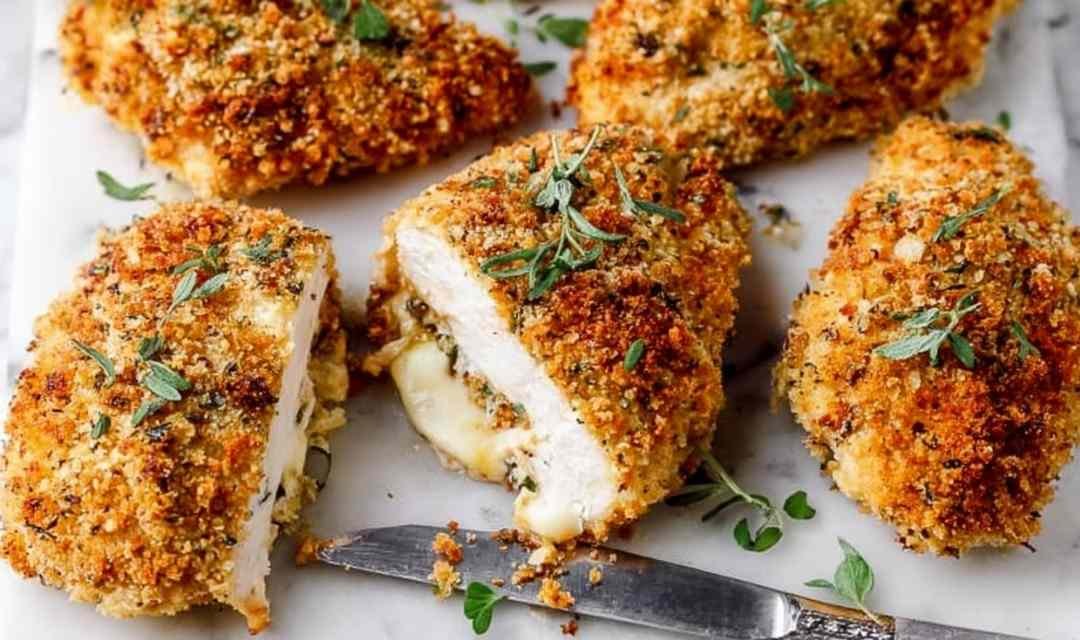 Crispy Baked Deviled Chicken Thighs with Spicy Dijon Crust