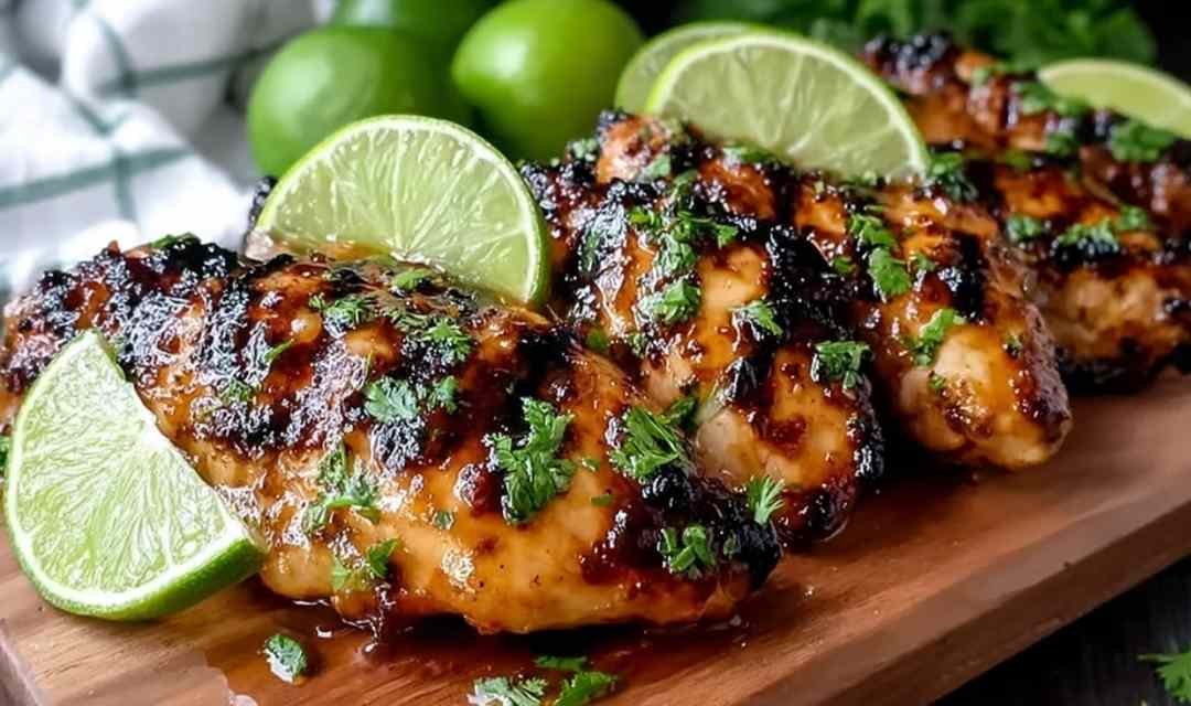 Grilled Spicy Honey Lime Chicken