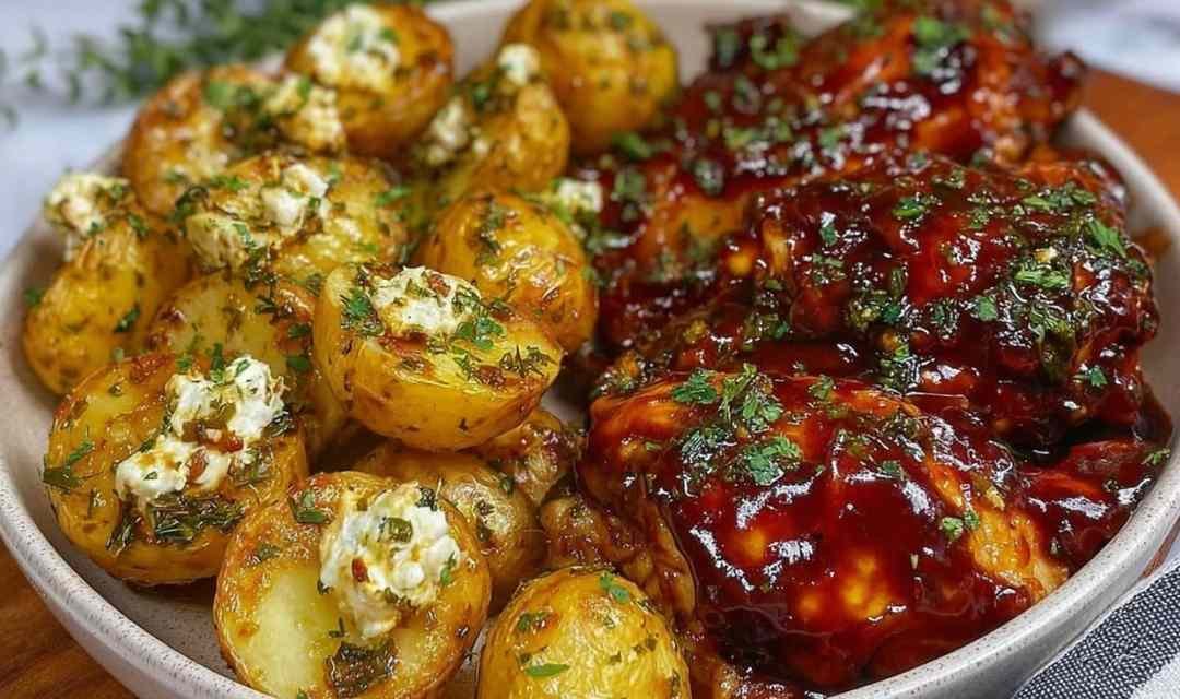 Honey BBQ Chicken and Potatoes
