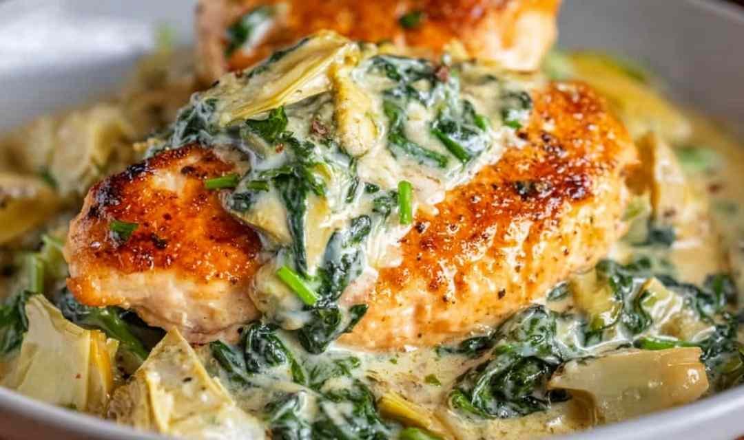 Spinach Artichoke Chicken